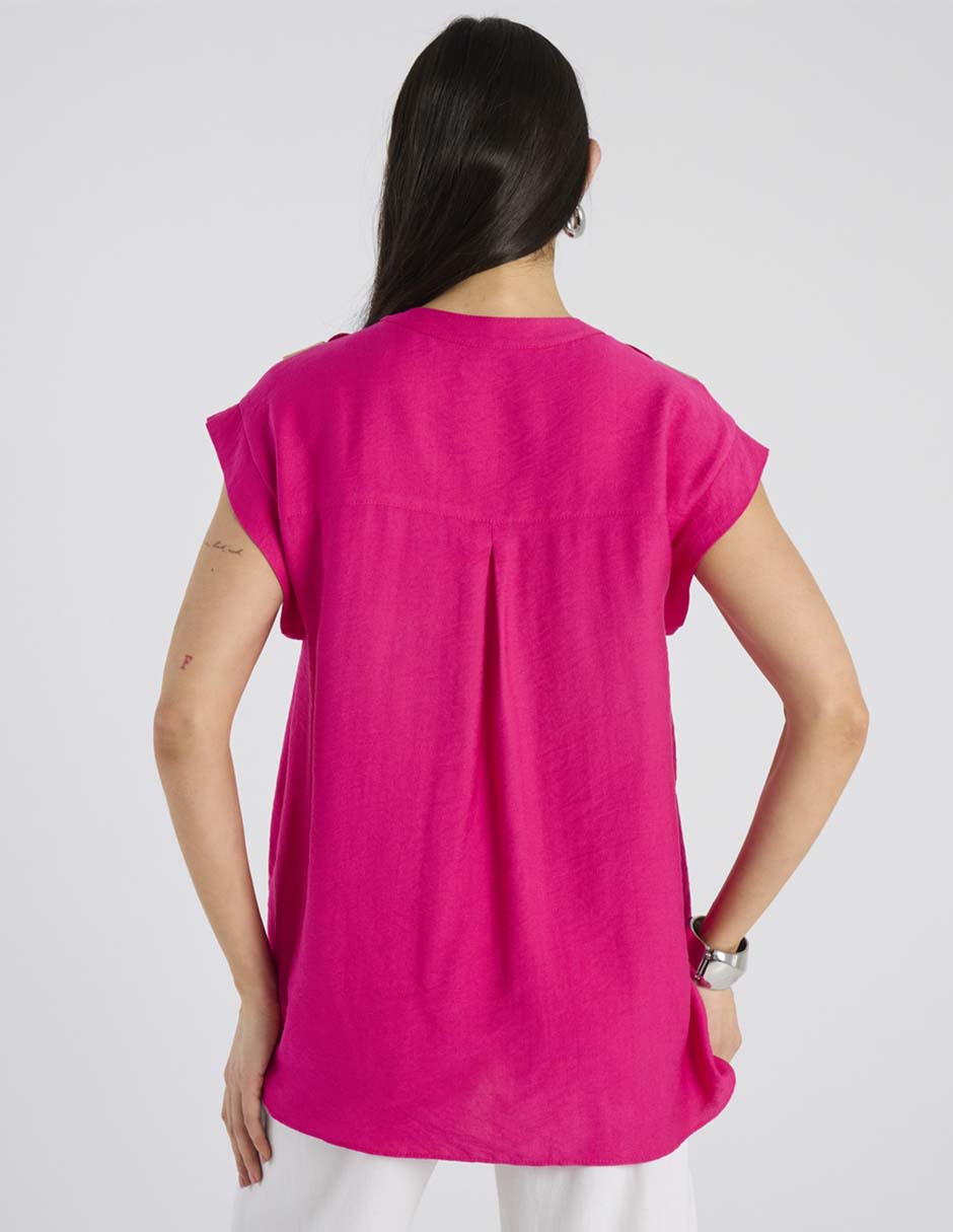 Blusa manga corta para mujer 2