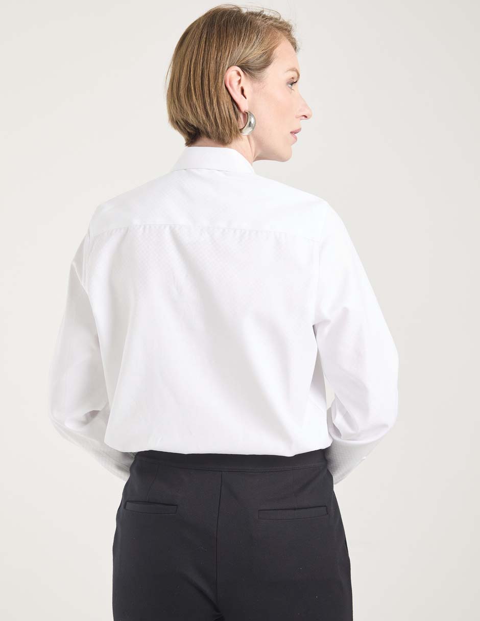Blusa camisera manga larga para mujer 2