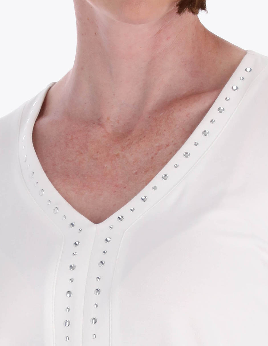 Blusa manga 3/4 para mujer 4