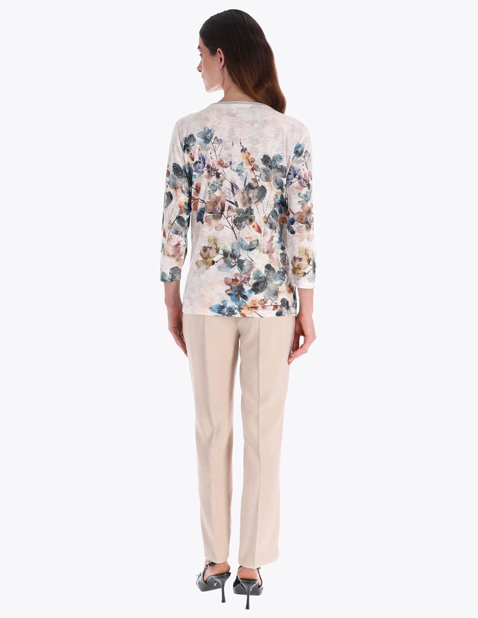 Blusa manga 3/4 para mujer 2
