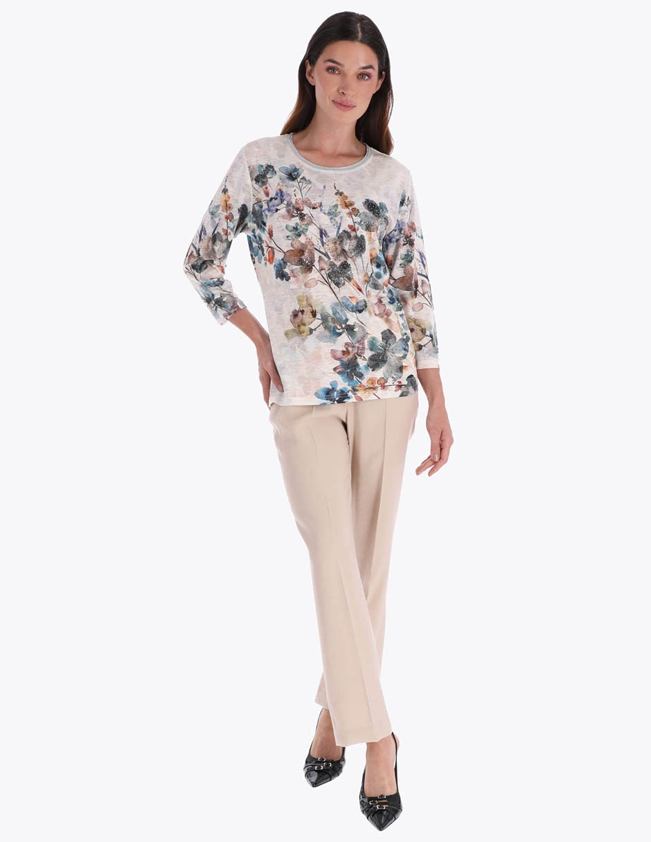 Blusa manga 3/4 para mujer 3