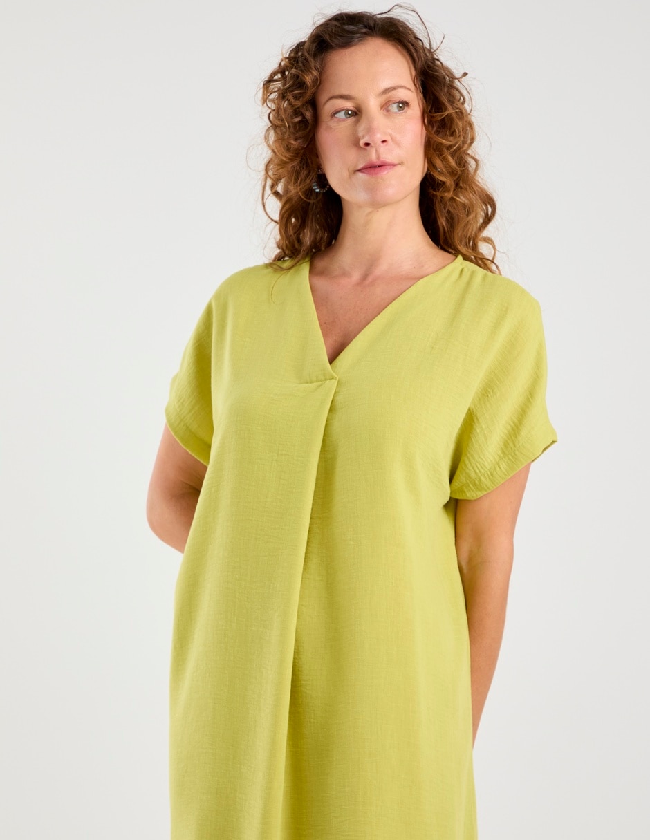 Vestido 3/4 casual para mujer 4