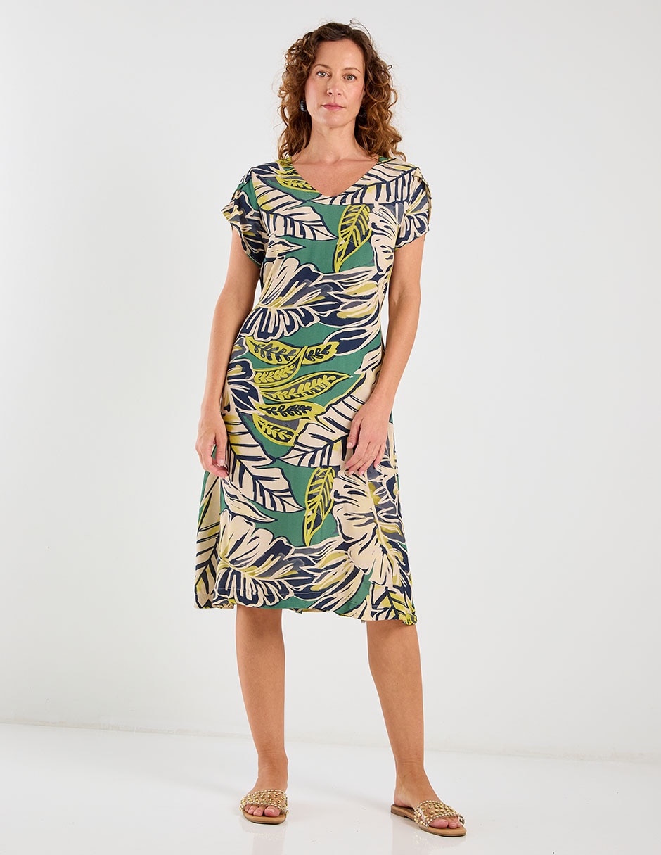 Vestido 3/4 casual para mujer Vestido 3/4 casual para mujer