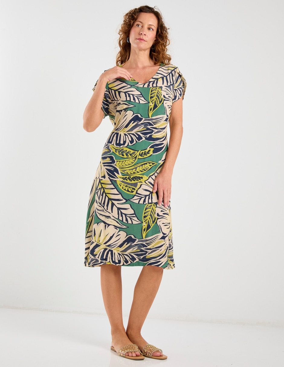 Vestido 3/4 casual para mujer 3