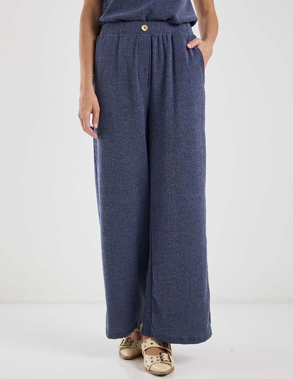 Pantalón relaxed amplio para mujer