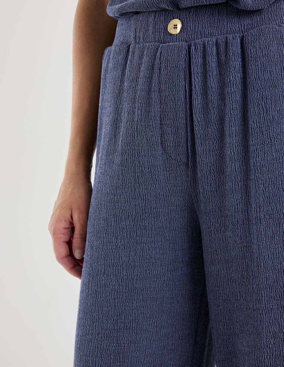 Pantalón relaxed amplio para mujer 10