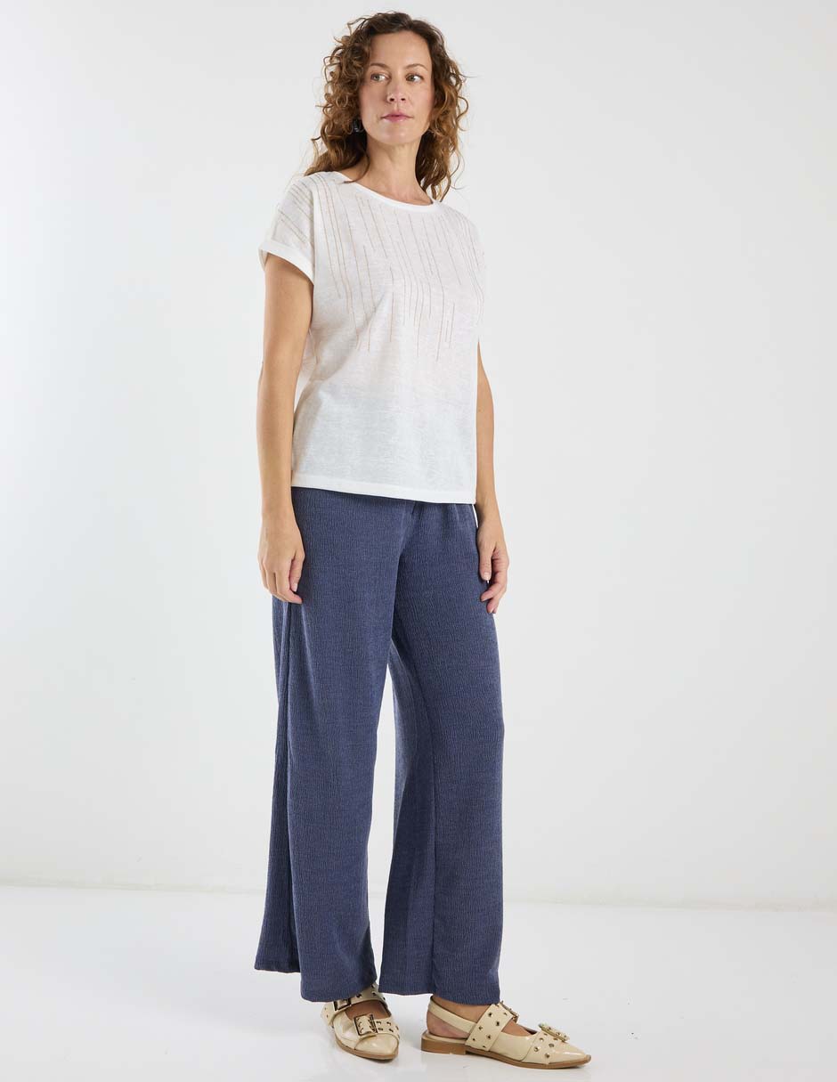 Blusa manga corta para mujer 3