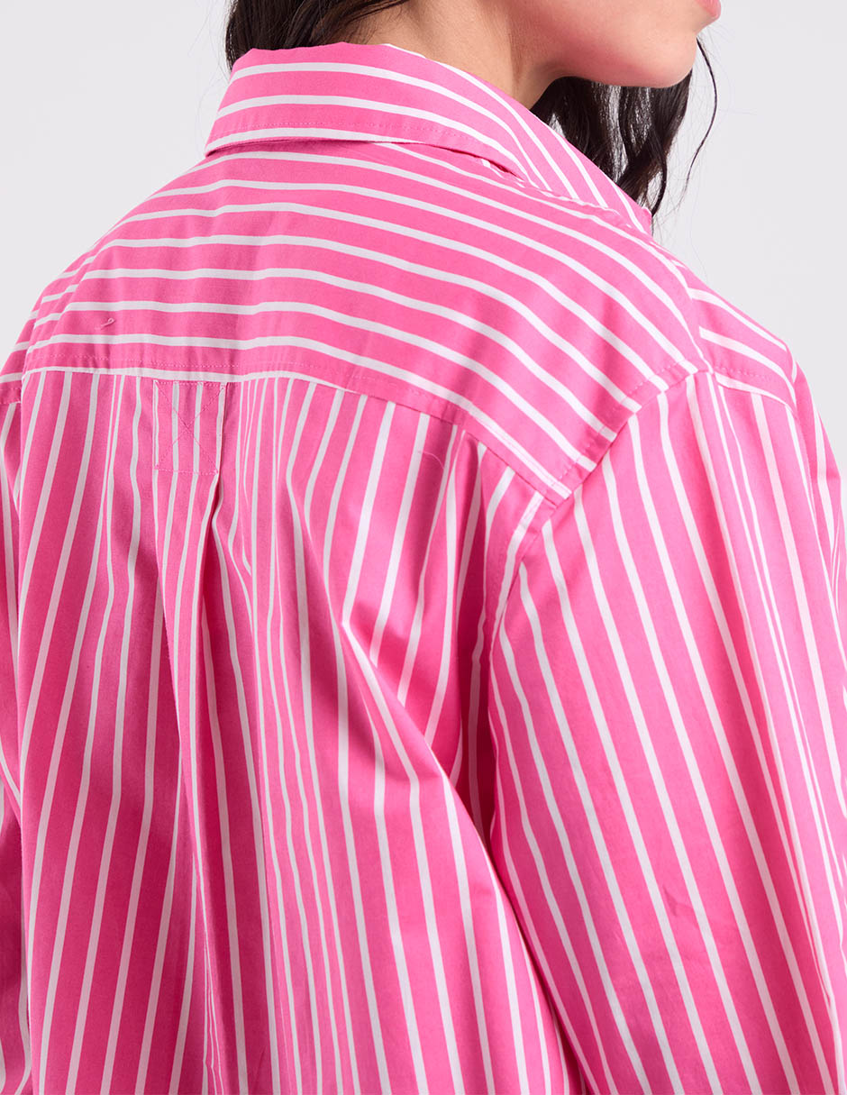 Blusa camisera manga larga para mujer 5