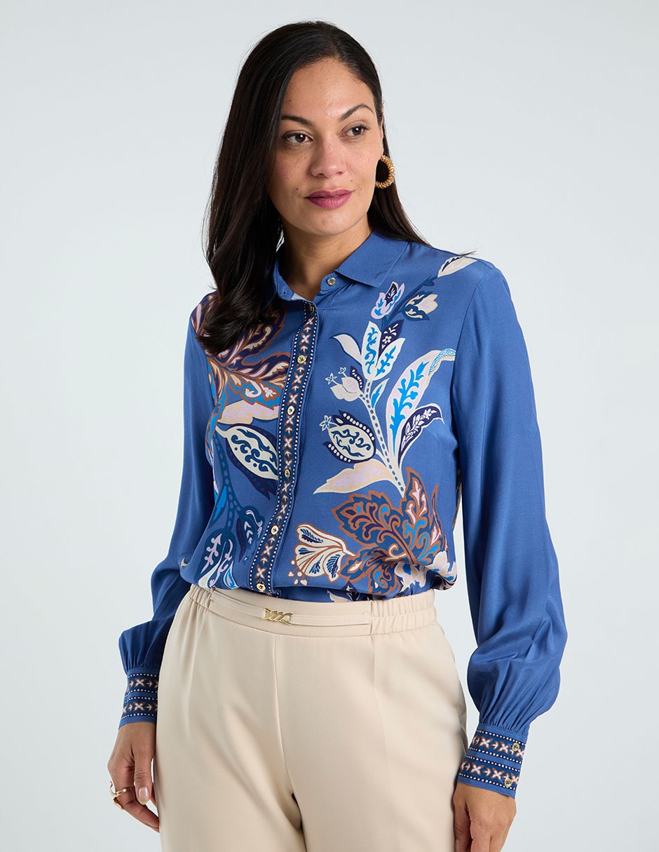 Blusa manga larga para mujer 2