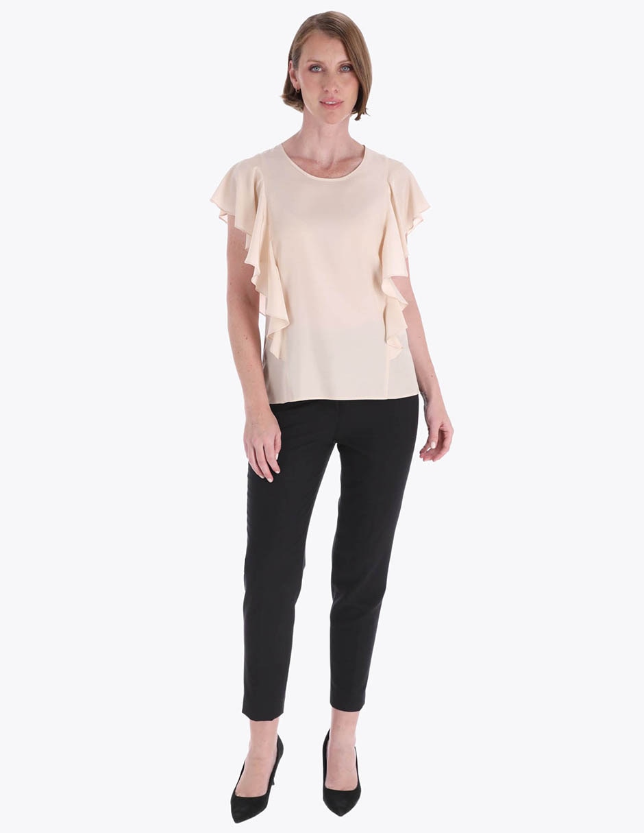 Blusa manga corta para mujer 3