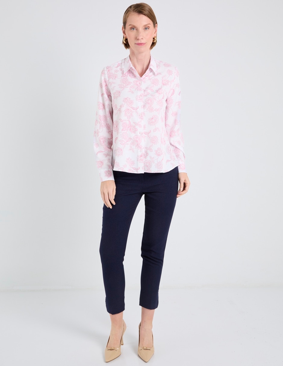 Blusa camisera Lpc manga larga para mujer 3