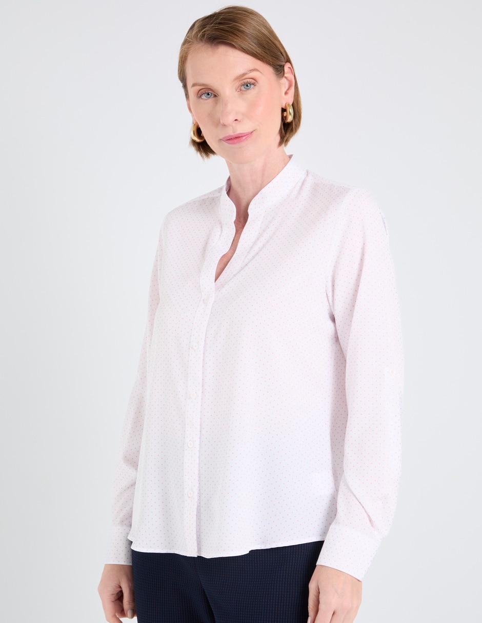 Blusa camisera Lpc manga larga para mujer