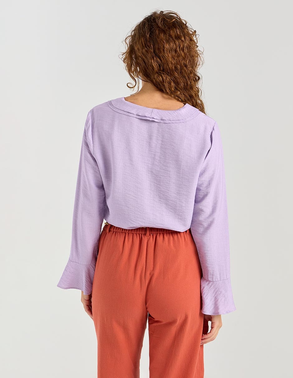 Blusa manga larga para mujer 2