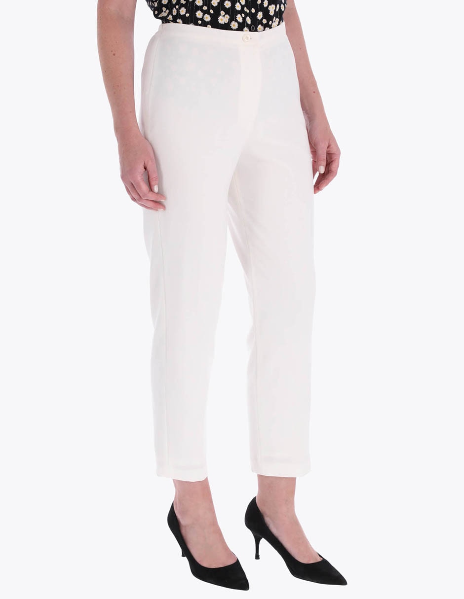 Pantalón de vestir slim para mujer