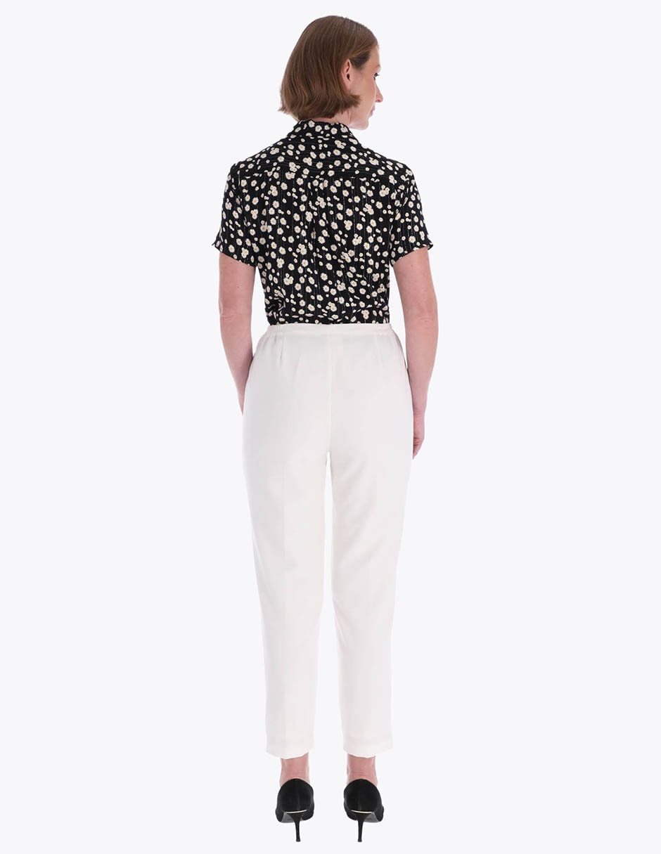 Pantalón de vestir slim para mujer 2