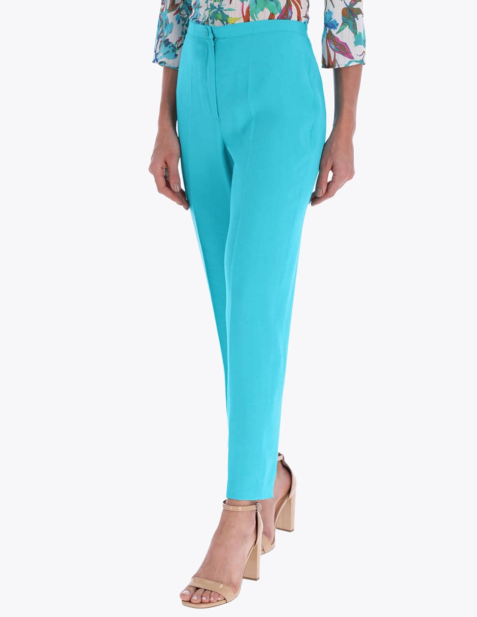 Pantalón de vestir slim para mujer