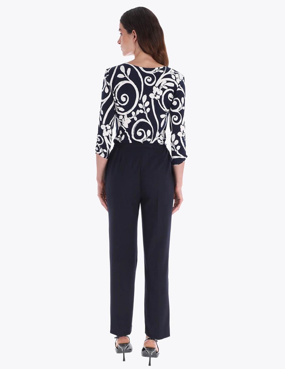 Pantalón de vestir slim para mujer 2