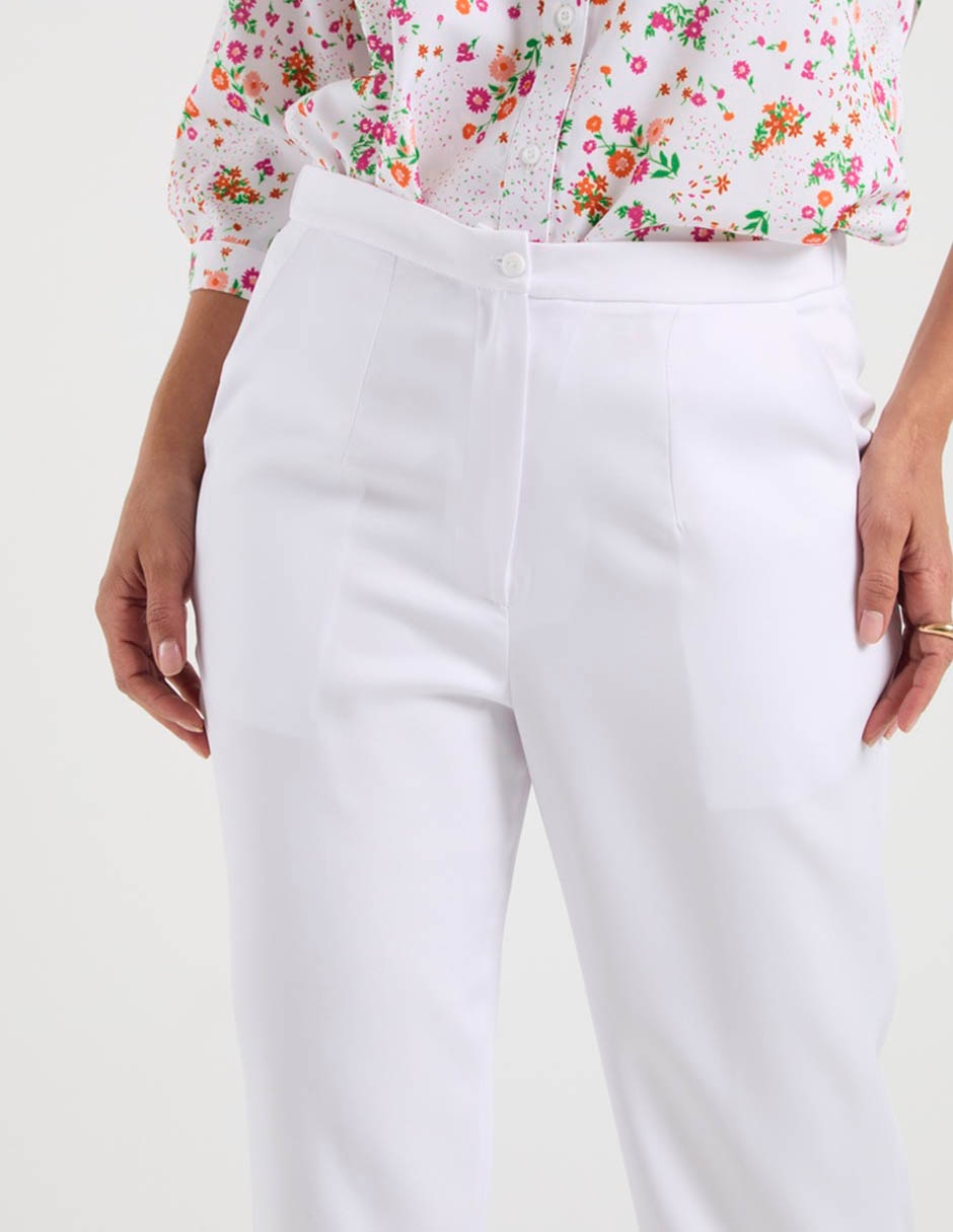 Pantalón regular para mujer 4