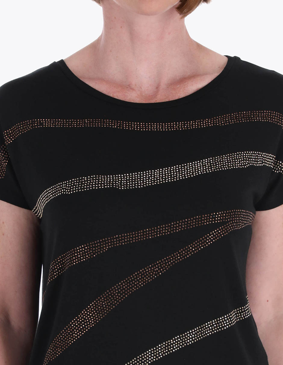 Blusa manga corta para mujer 4