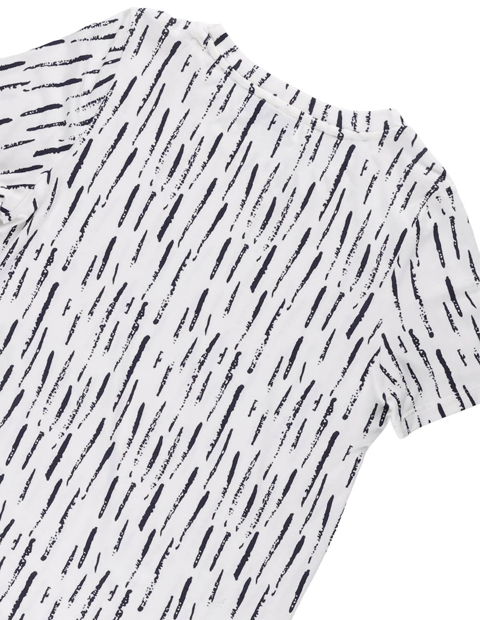 Playera manga corta cuello redondo para mujer 5