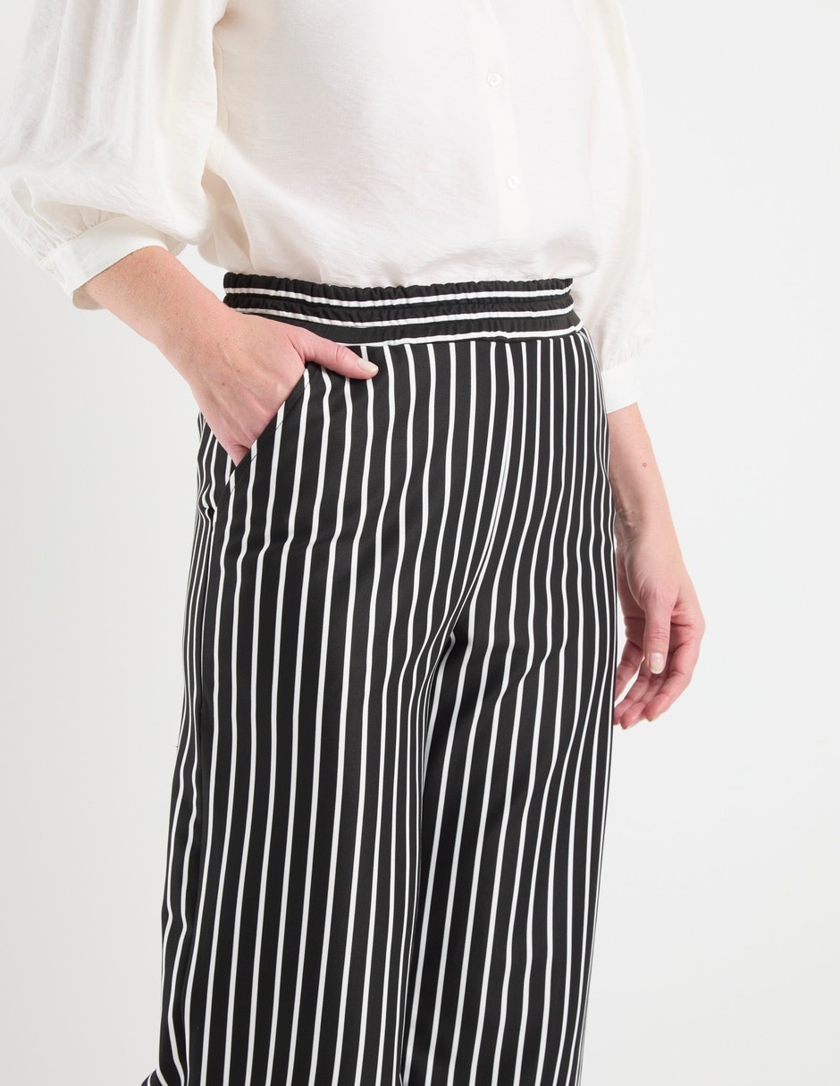 Pantalón capri regular para mujer 4