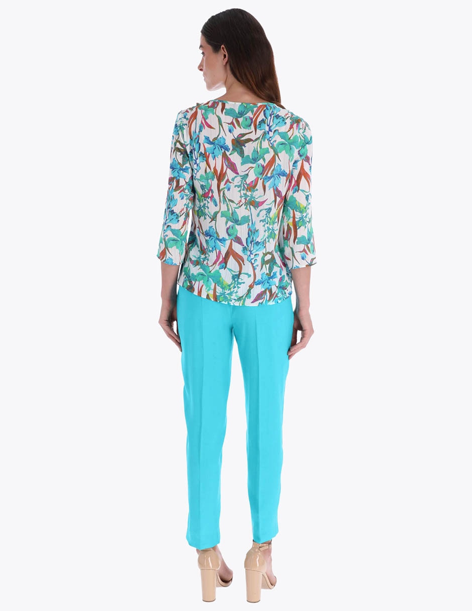 Blusa manga 3/4 para mujer 2