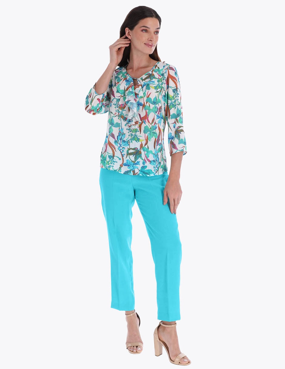 Blusa manga 3/4 para mujer 3