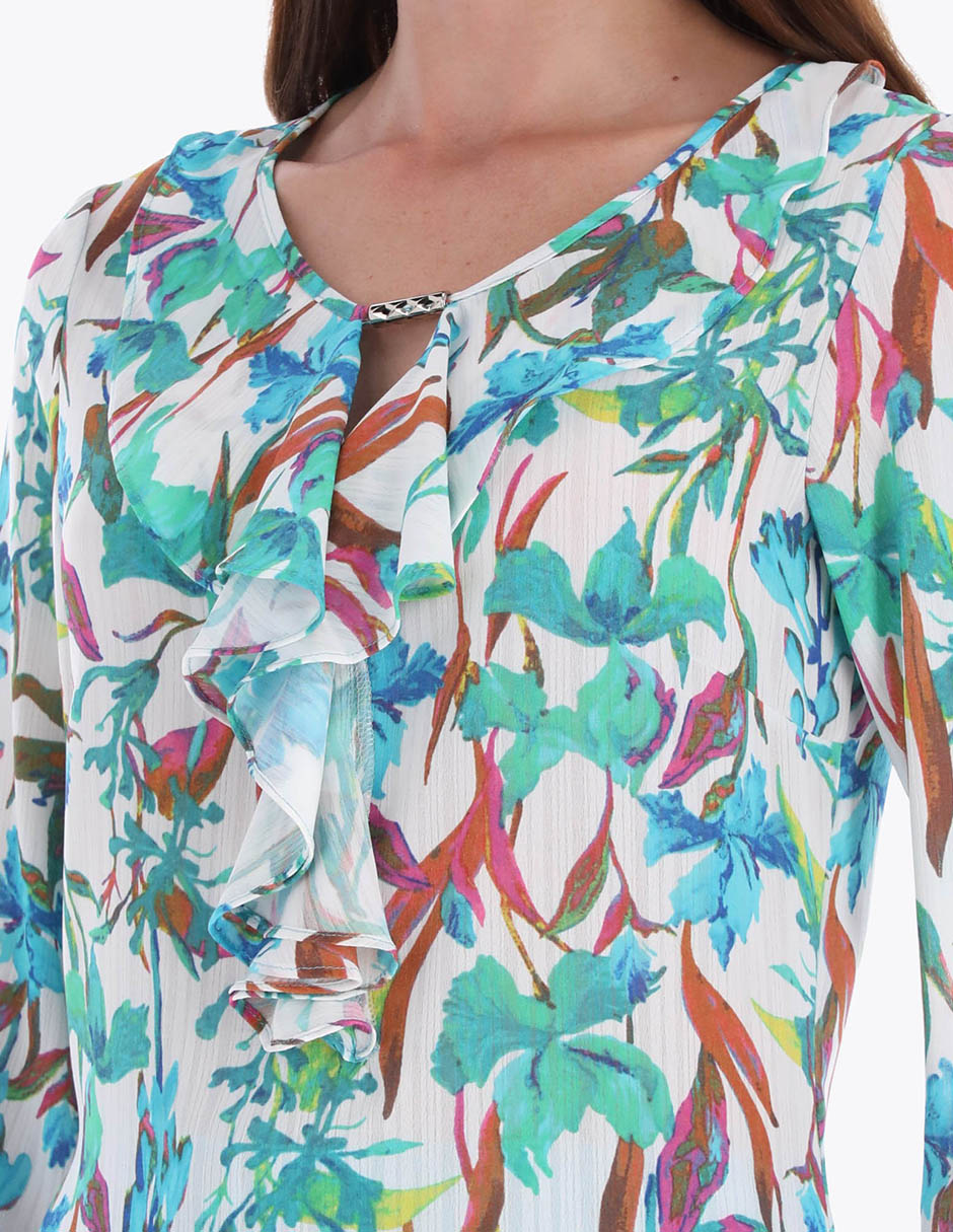 Blusa manga 3/4 para mujer 4