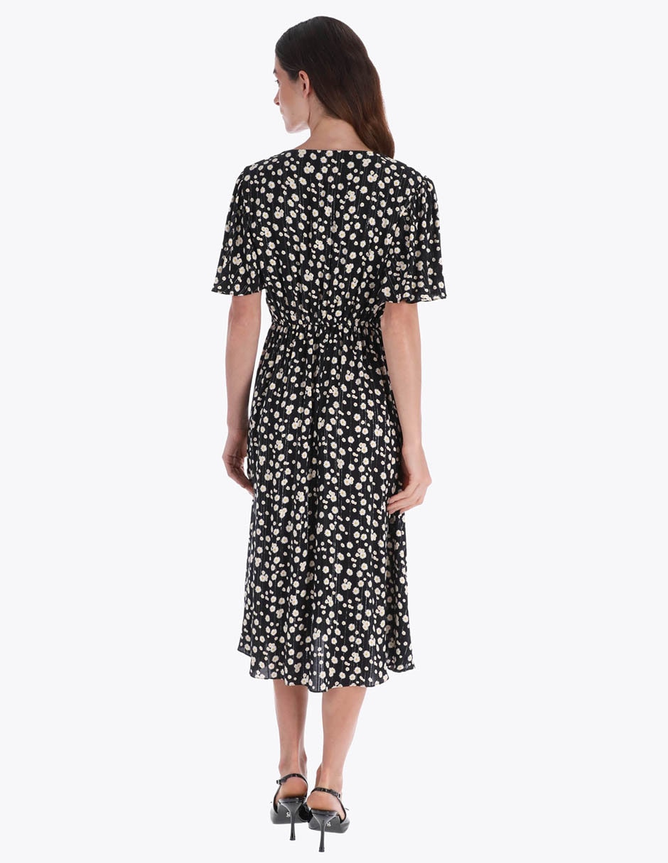 Vestido midi formal Primavera para mujer 2