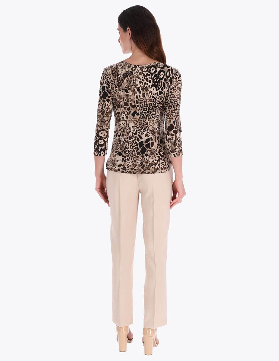 Blusa manga 3/4 para mujer 2