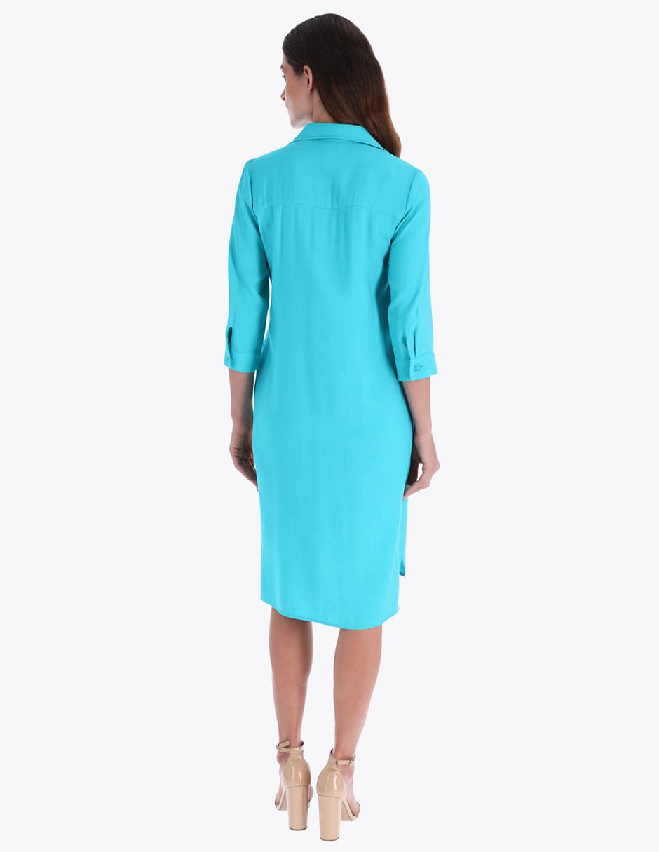 Vestido a la rodilla formal primavera para mujer 2