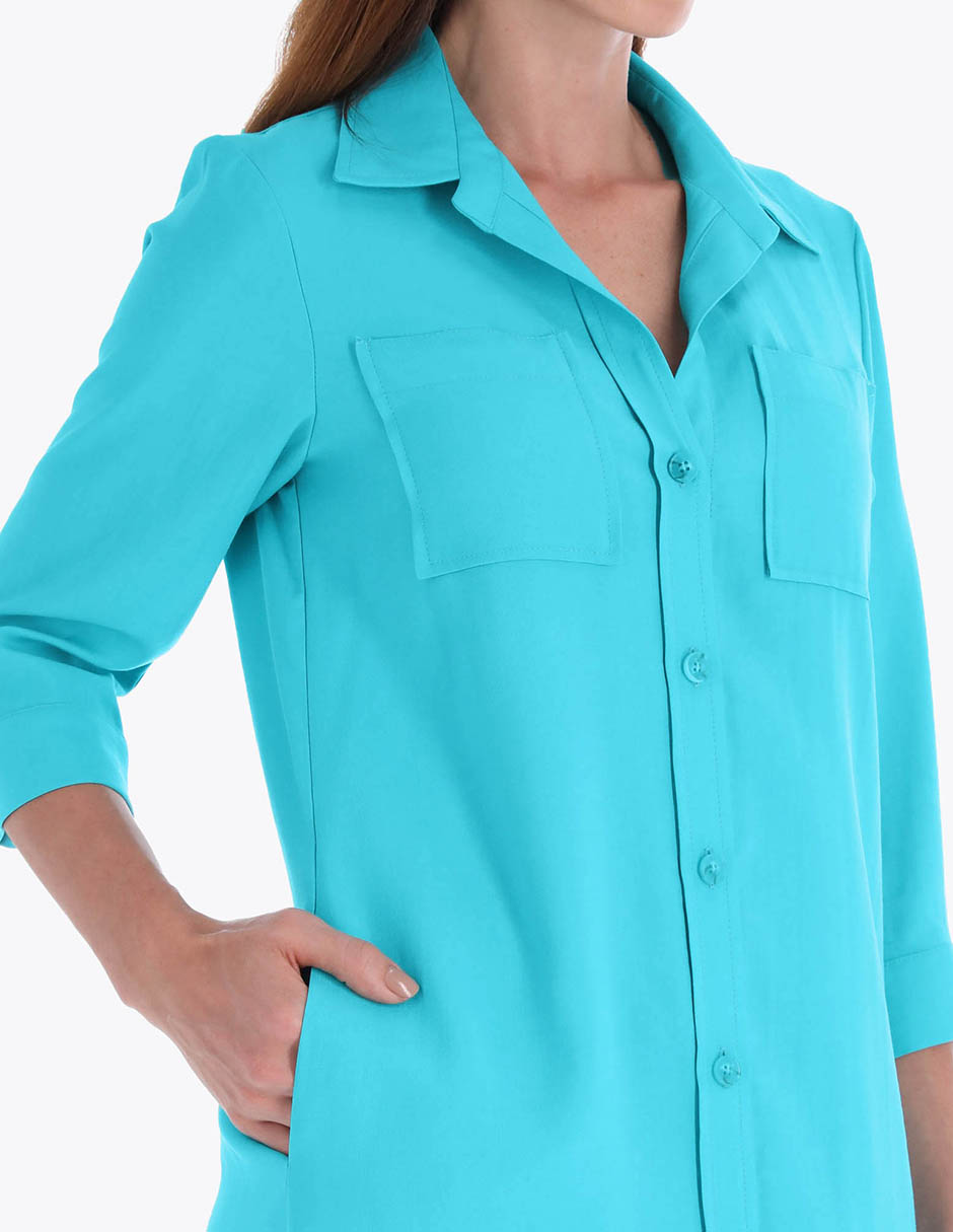 Vestido a la rodilla formal primavera para mujer 4