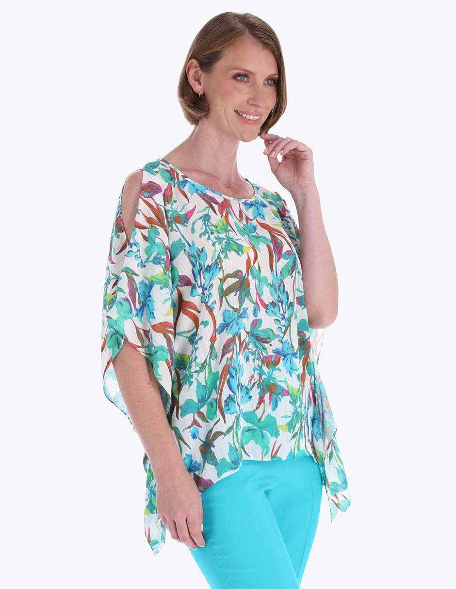 Blusa manga 3/4 para mujer