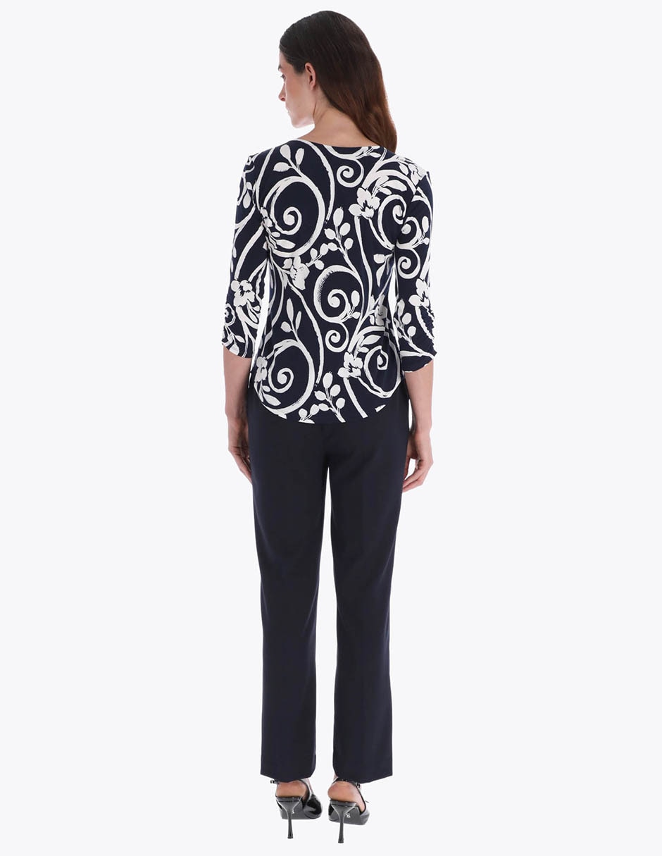 Blusa manga 3/4 para mujer 2