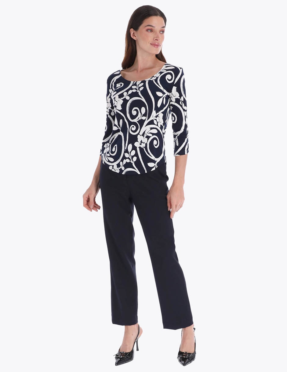 Blusa manga 3/4 para mujer 3