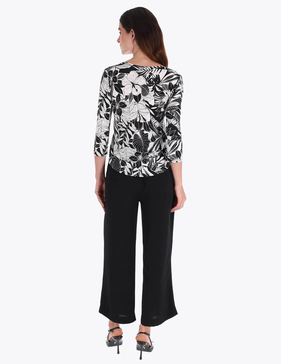 Blusa manga 3/4 para mujer 2