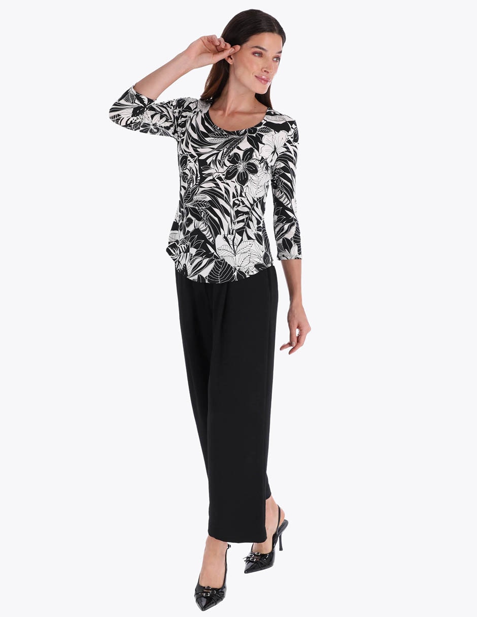 Blusa manga 3/4 para mujer 3