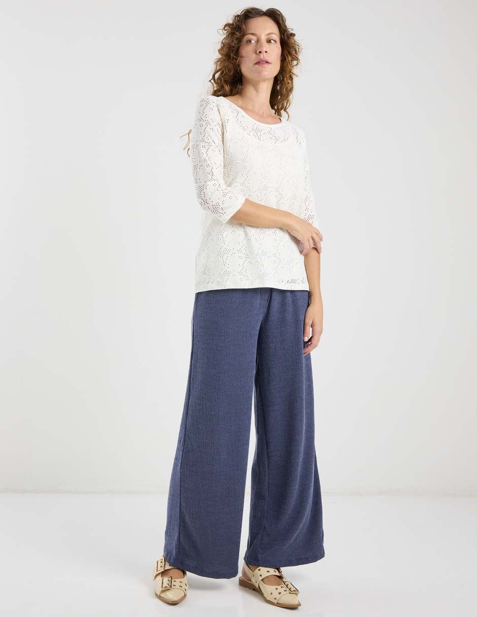 Blusa manga 3/4 para mujer 3