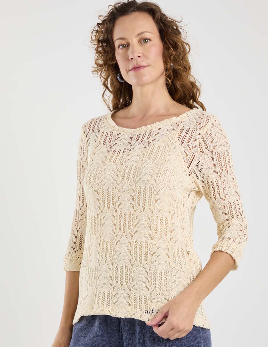 Blusa manga al codo para mujer 2