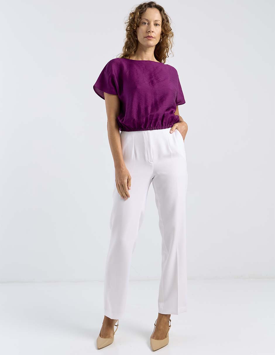 Pantalón regular para mujer