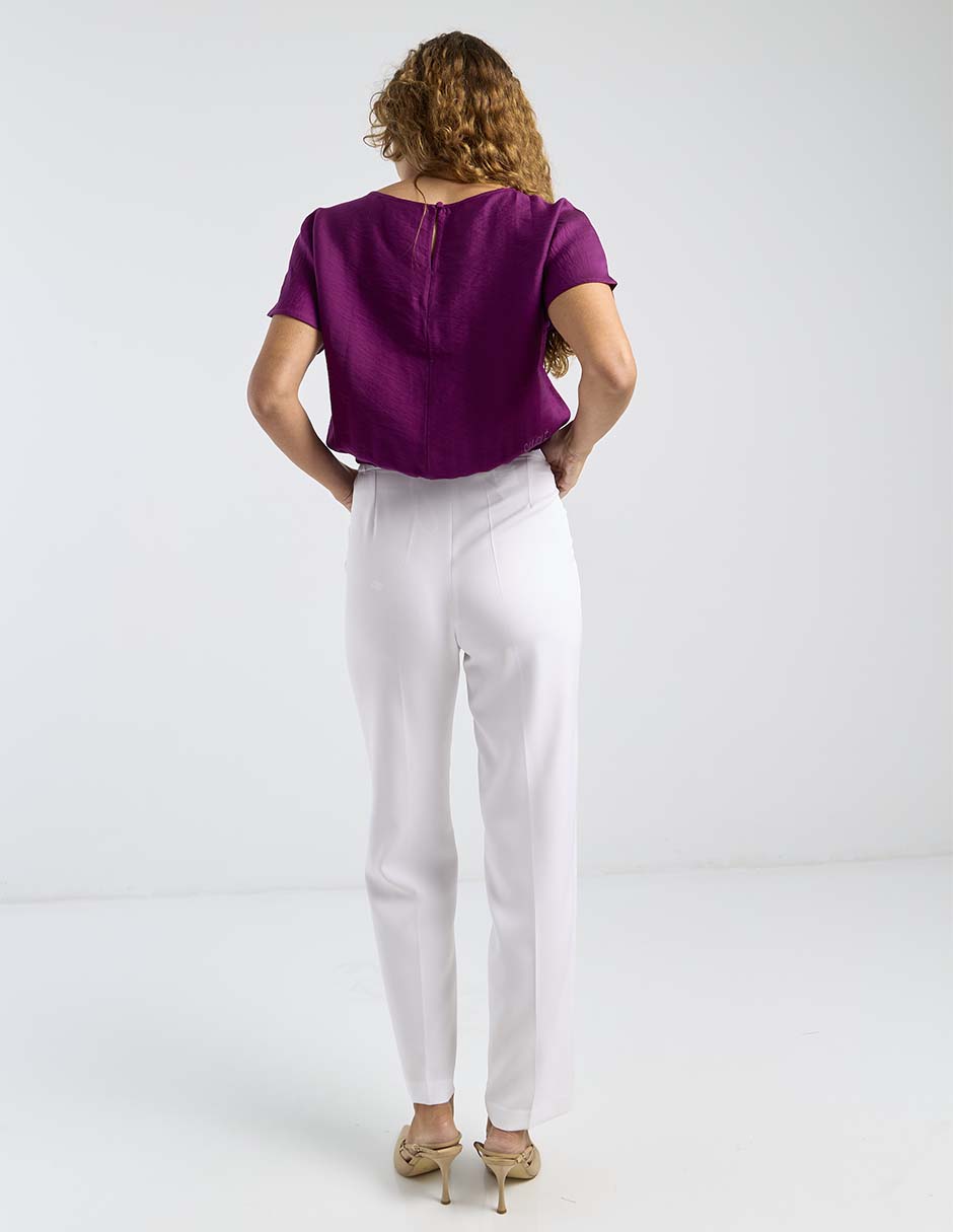 Pantalón regular para mujer 6