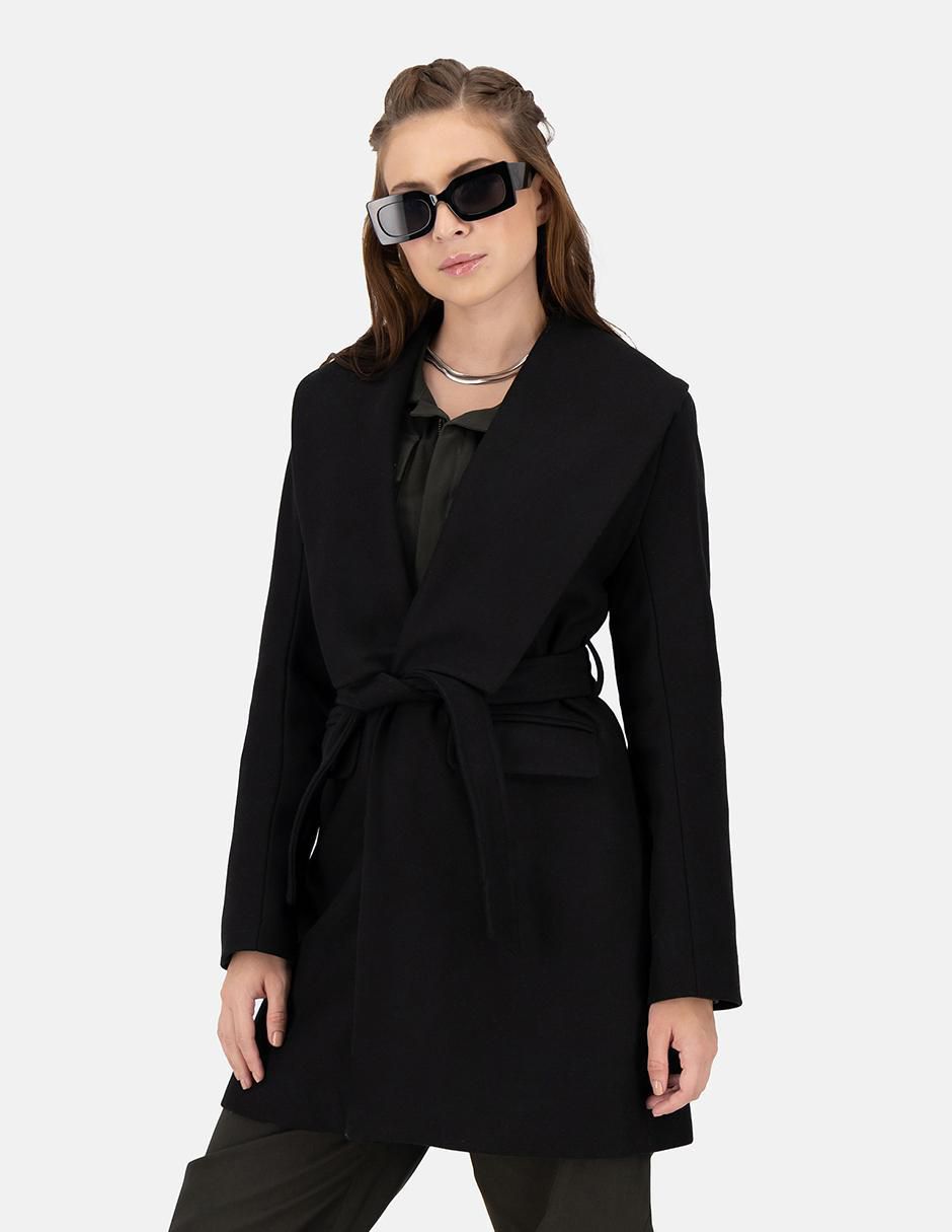 Abrigo Merkabá de lana para mujer