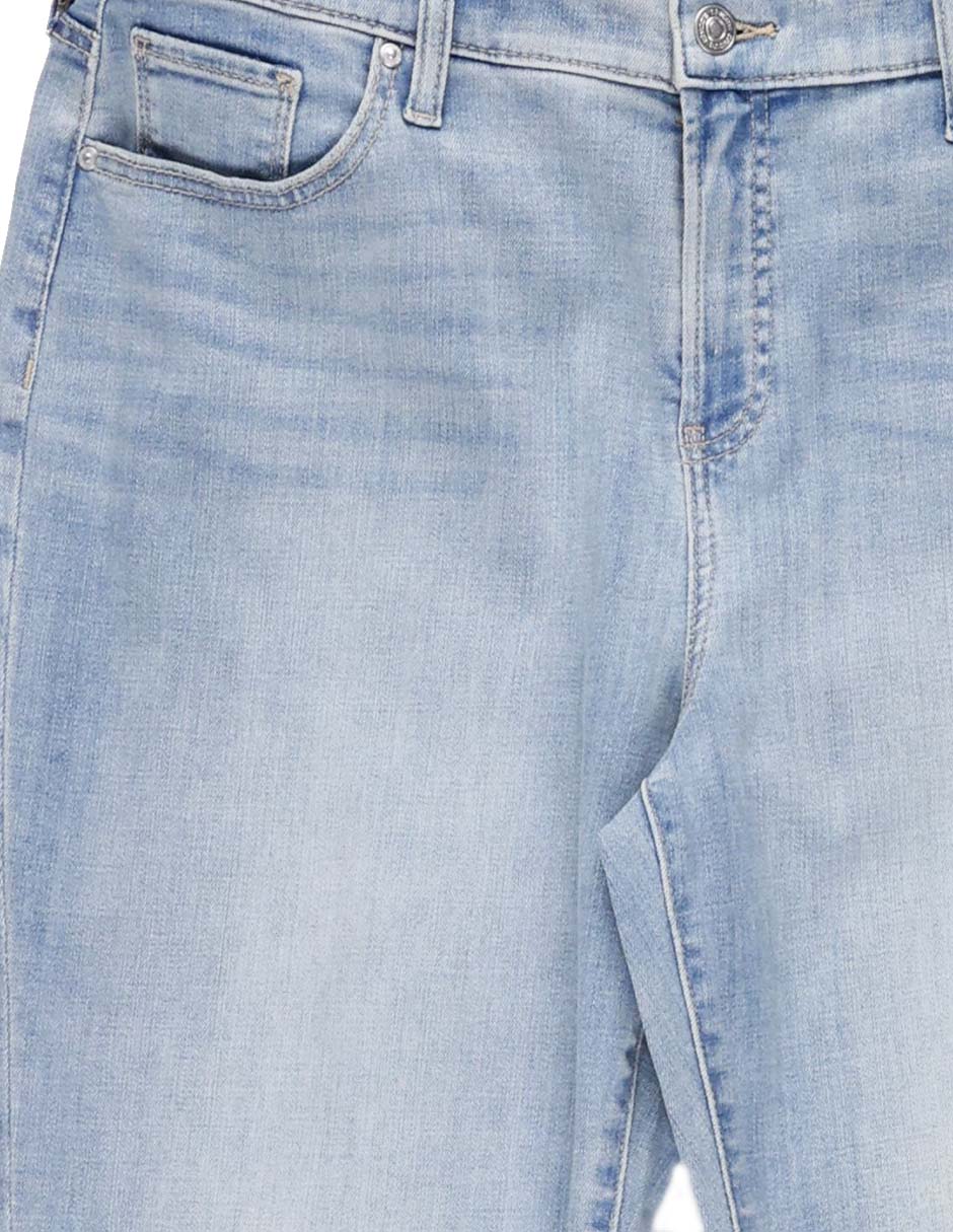 Jeans amplio cintura baja chico's para mujer