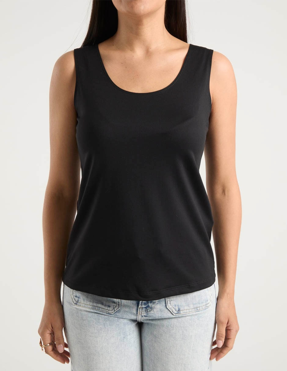Top escote redondo tirante ancho 7