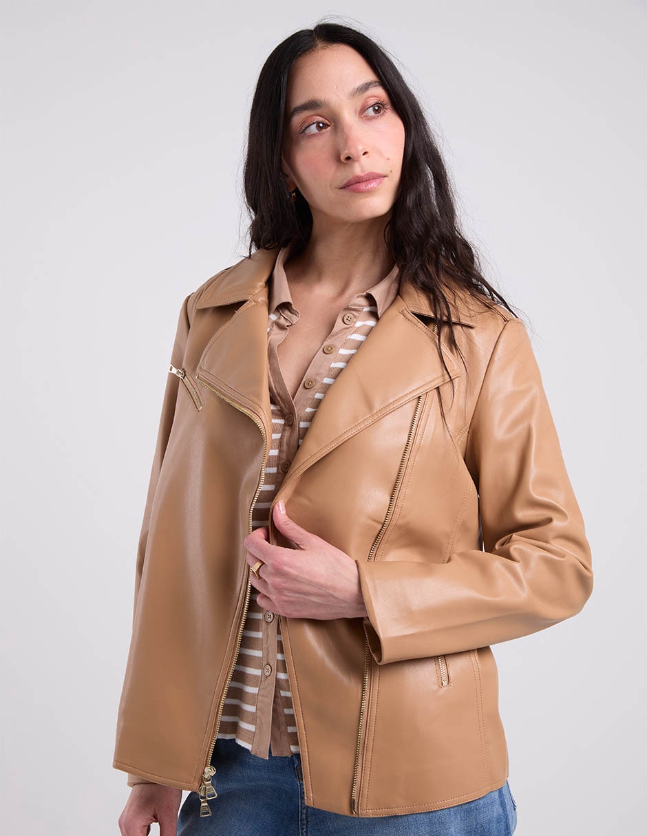 Chamarra para motociclista para mujer