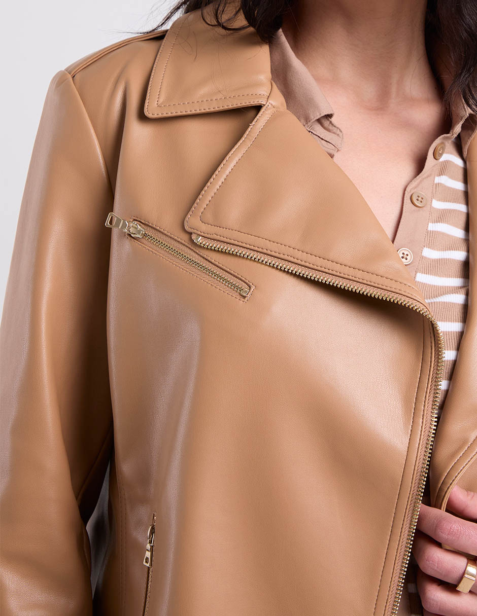 Chamarra para motociclista para mujer 4