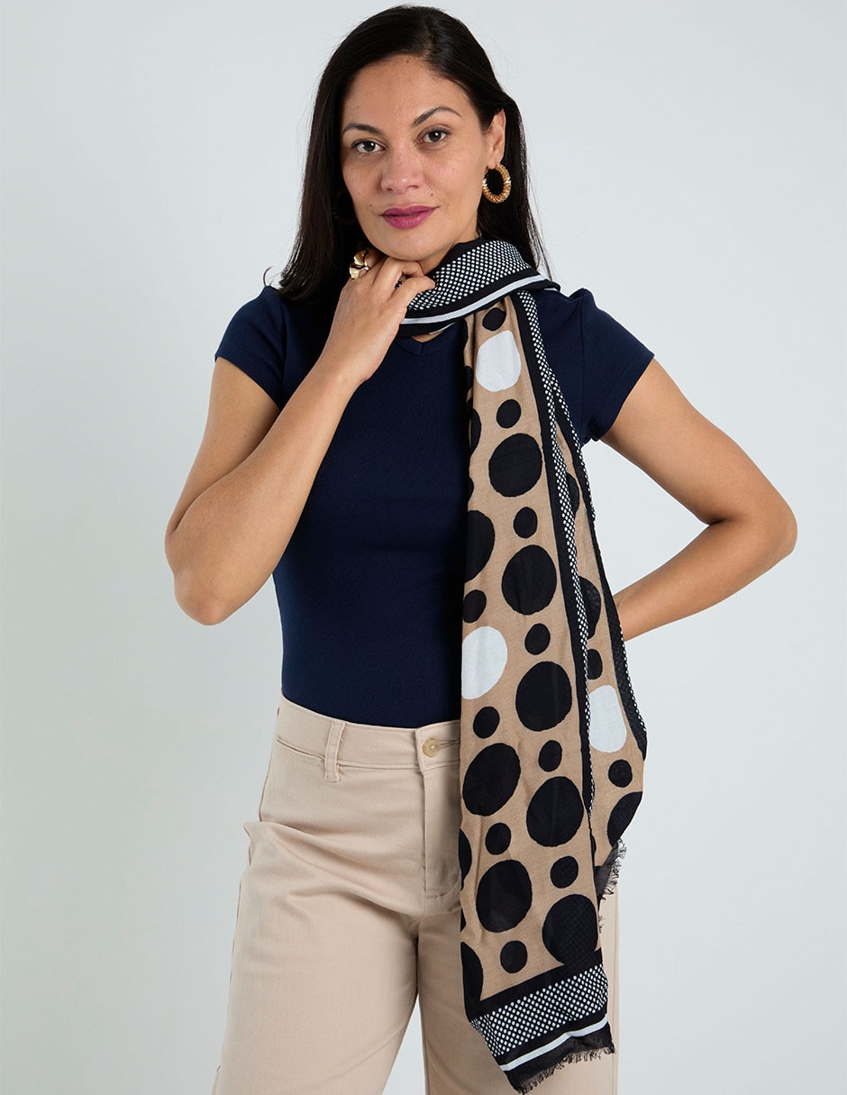 Pashimina Chico's con estampado lunares para mujer