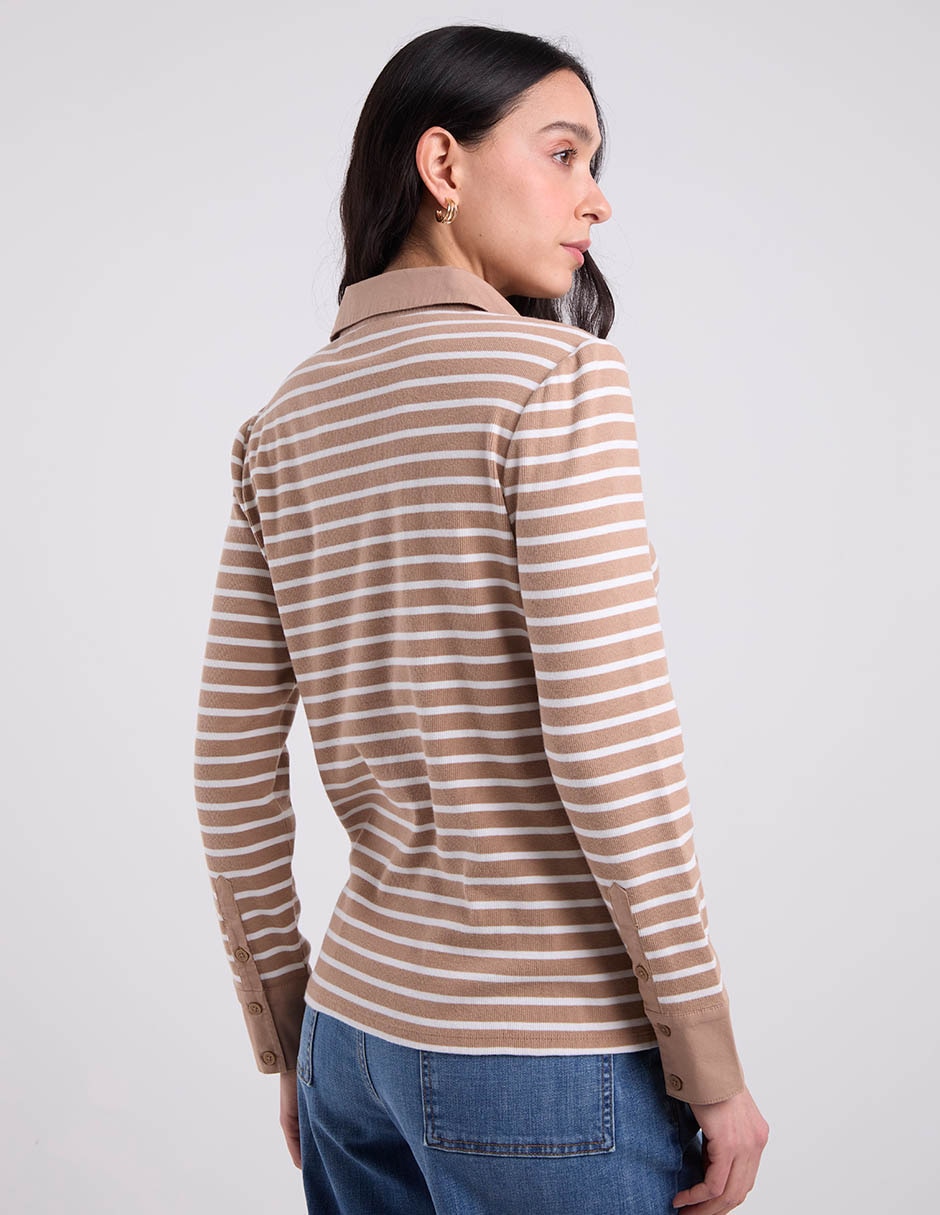 Blusa manga larga para mujer 2
