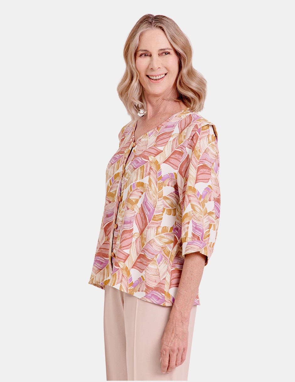 Blusa manga 3/4 para mujer 3