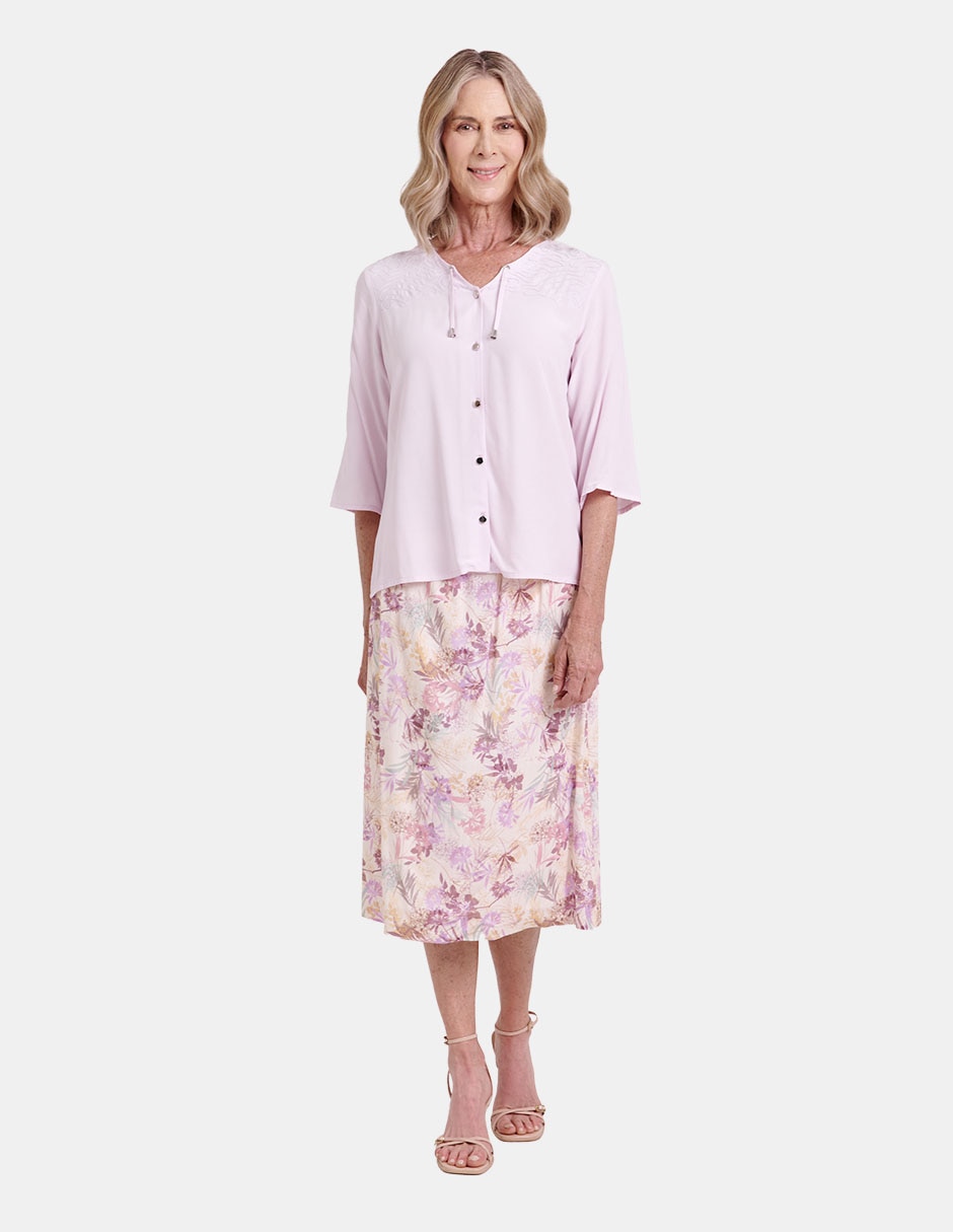 Blusa manga 3/4 para mujer 2